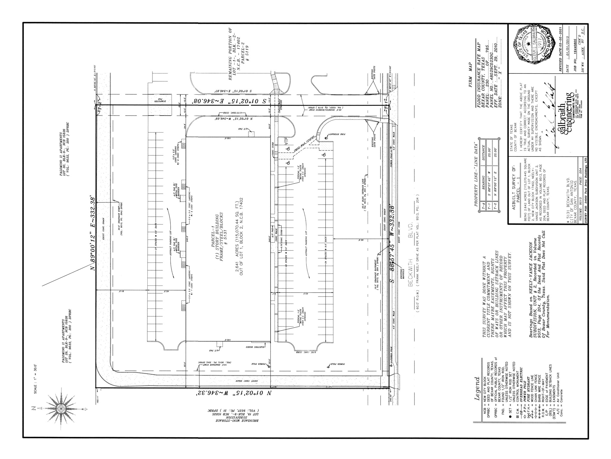 5131 Beckwith Blvd, San Antonio, TX for lease Site Plan- Image 1 of 11