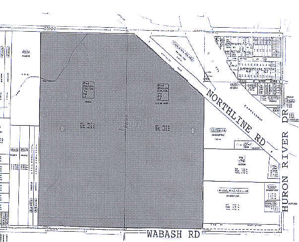 38481 W Huron River Dr, Romulus, MI for lease - Plat Map - Image 2 of 6