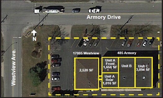 485 W Armory Dr, South Holland, IL for lease - Aerial - Image 2 of 4