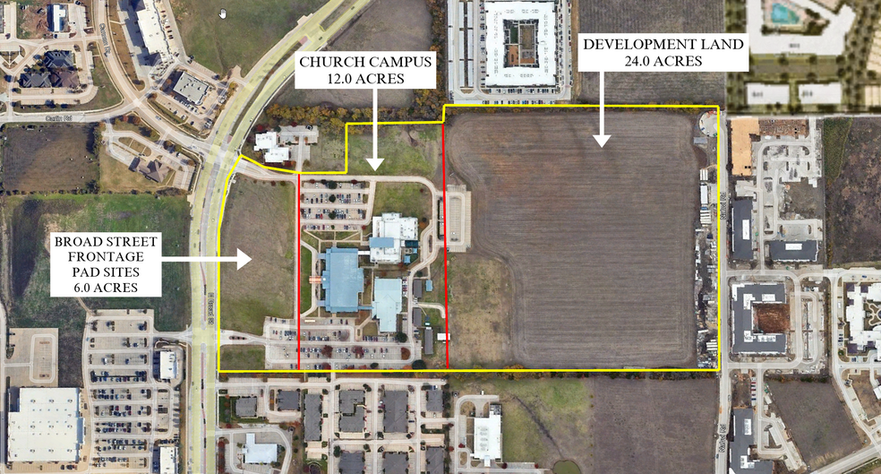 1800 E Broad St, Mansfield, TX for sale - Site Plan - Image 1 of 19