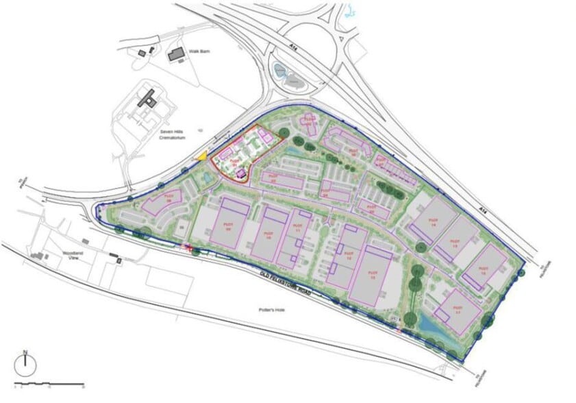Felixstowe Rd, Nacton for sale - Site Plan - Image 2 of 2