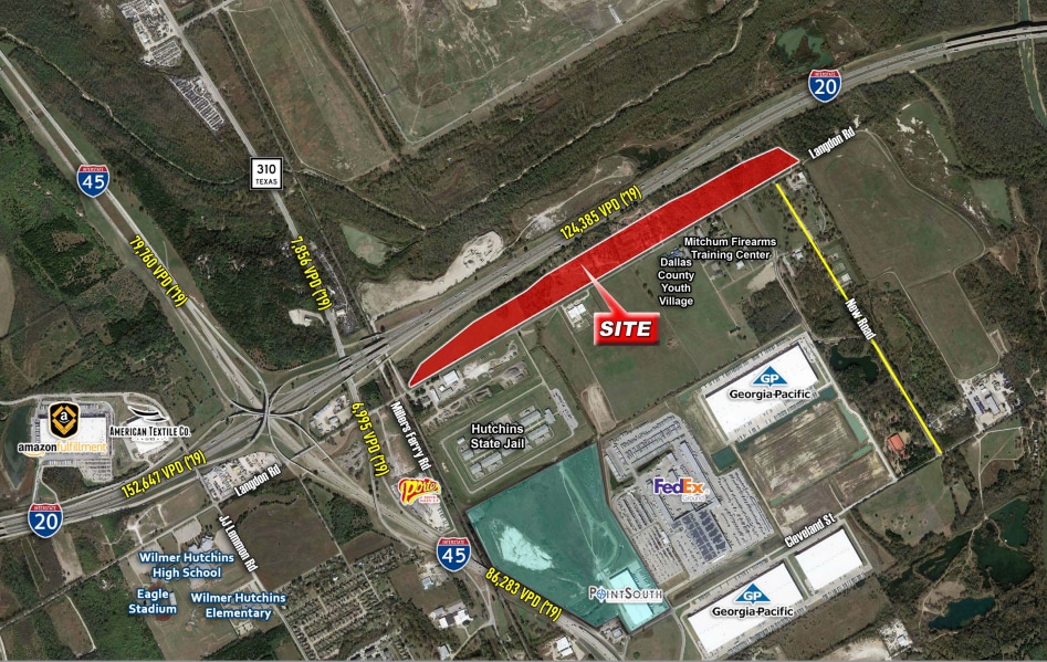 SEQ Of I20 & I45, Hutchins, TX 75241