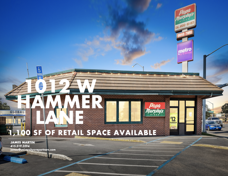 1010-1016 W Hammer Ln, Stockton, CA for lease - Building Photo - Image 3 of 4