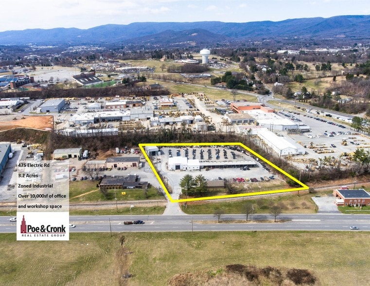 475 Electric Rd, Salem, VA, 24153 Industrial Property For Sale