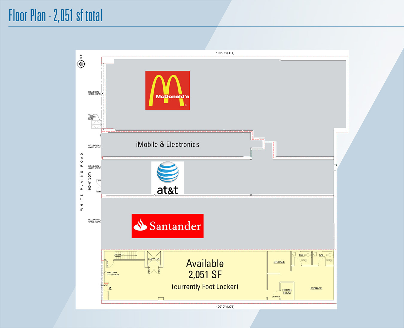 2166 White Plains Rd, Bronx, NY for lease Floor Plan- Image 1 of 2