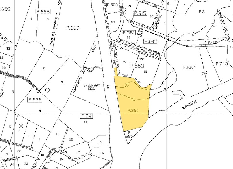 Gilroy Rd, Hunt Valley, MD for sale - Plat Map - Image 2 of 2