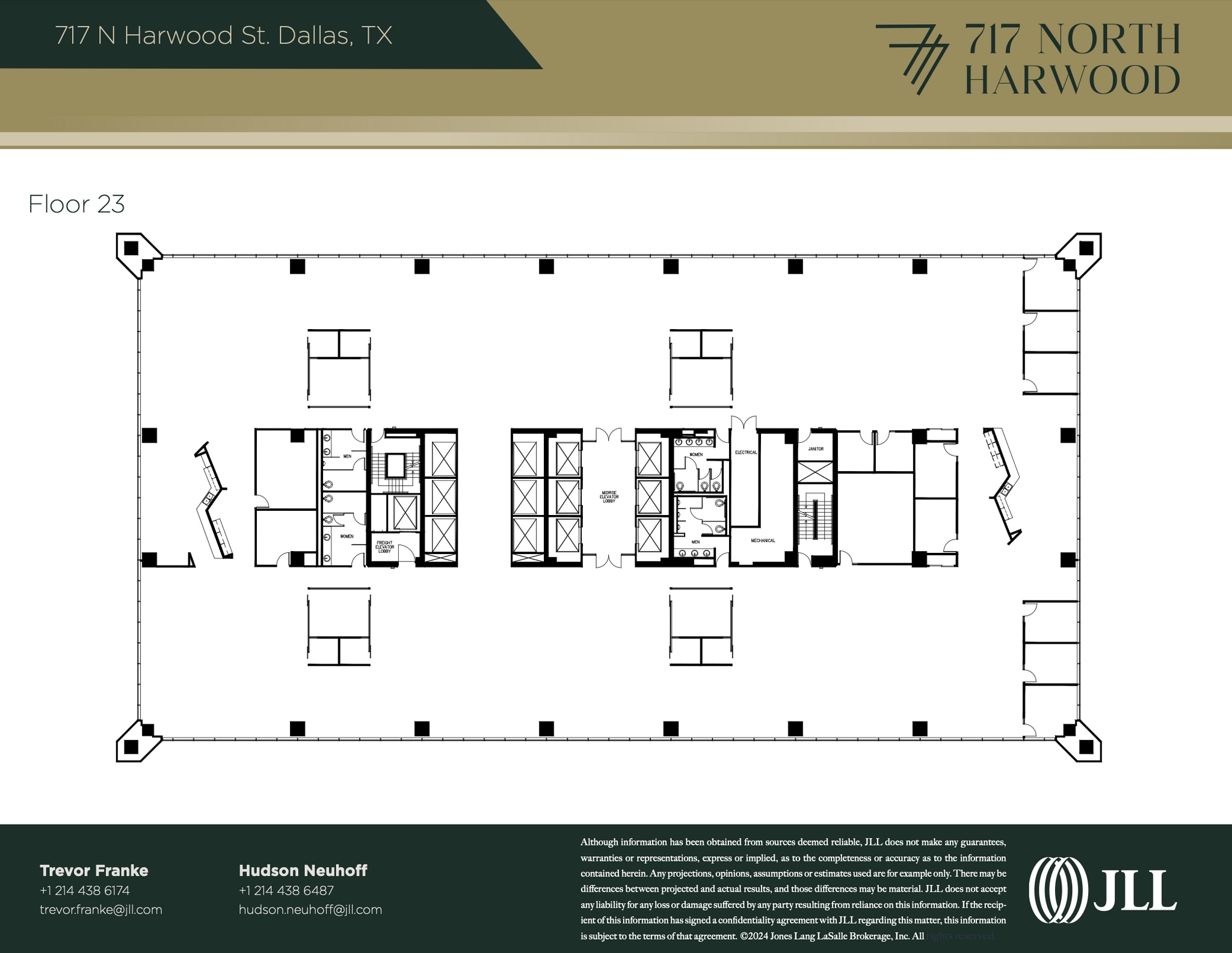 717 N Harwood St, Dallas, TX for lease Floor Plan- Image 1 of 1