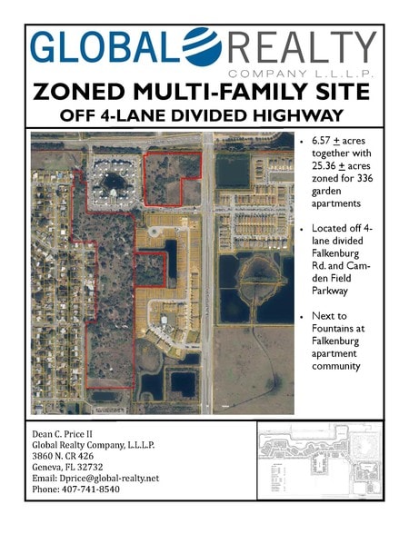 S Falkenburg Rd & Camden Field Pky Blvd, Riverview, FL for sale - Other - Image 1 of 1