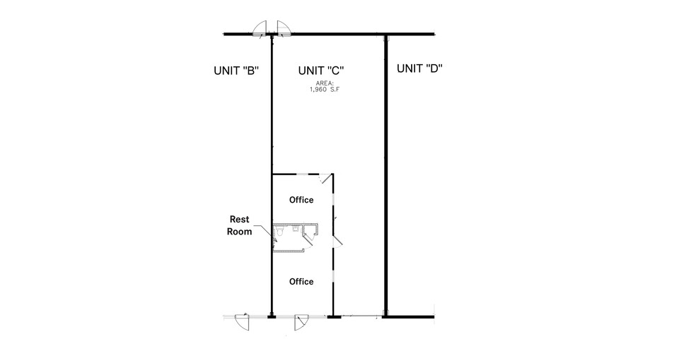 6714 NW 16th St, Gainesville, FL for lease - Floor Plan - Image 3 of 18