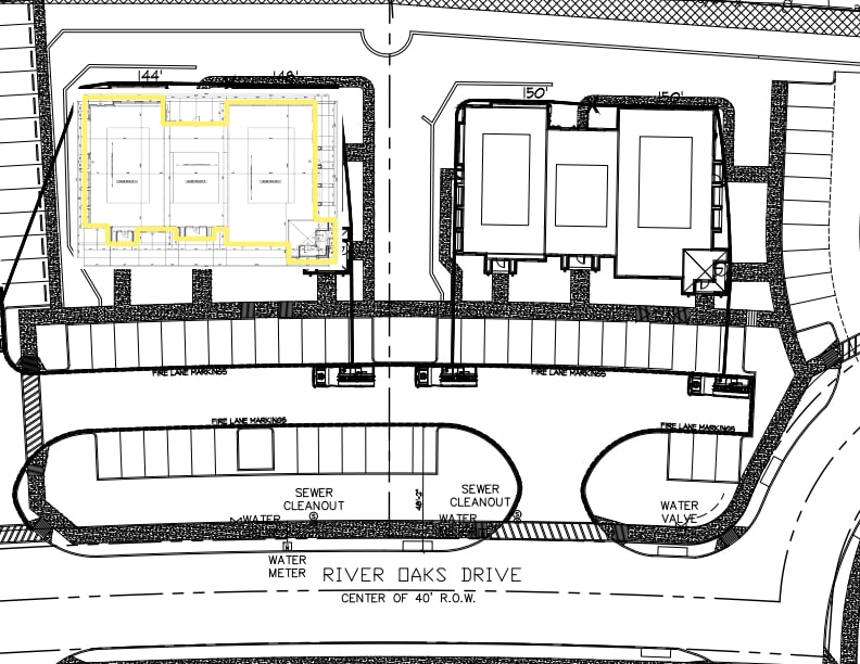 104 River Oaks Dr, Southlake, TX for lease Site Plan- Image 1 of 1