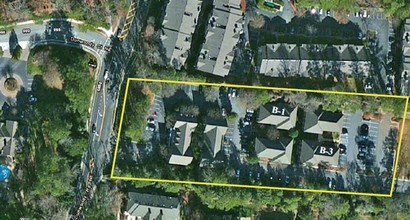 6849 Peachtree Dunwoody Rd NE, Atlanta, GA - aerial  map view