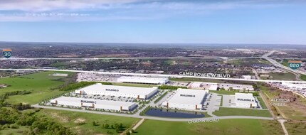3601 Alemeda St, Fort Worth, TX - AERIAL  map view