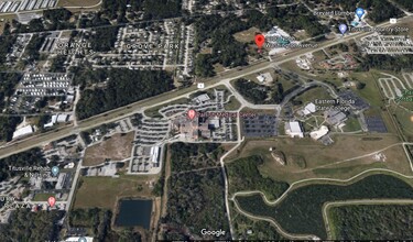 1300 N Washington Ave, Titusville, FL - aerial  map view