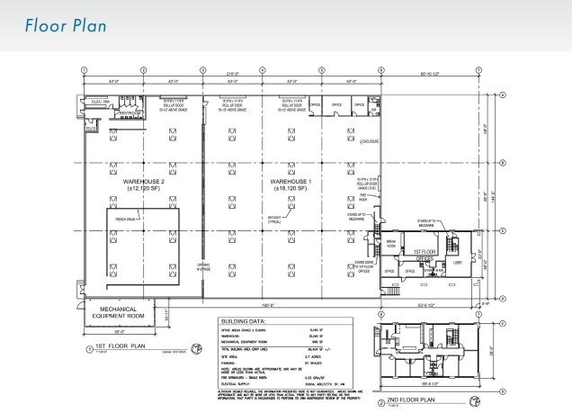 2045 Corte Del Nogal, Carlsbad, CA for lease Floor Plan- Image 1 of 2