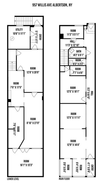 Willis Ave portfolio of 2 properties for sale on LoopNet.com - Floor Plan - Image 2 of 2