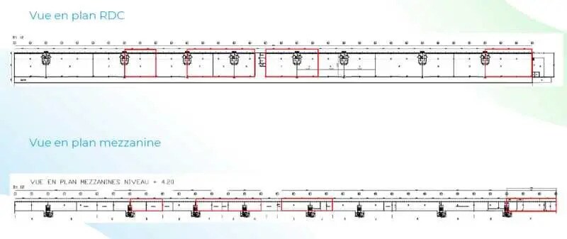 Flex in Aulnay-sous-Bois for lease - Floor Plan - Image 2 of 2