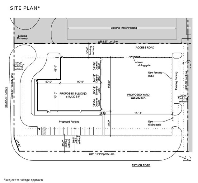 Taylor Rd, Romeoville, IL for lease - Building Photo - Image 1 of 1