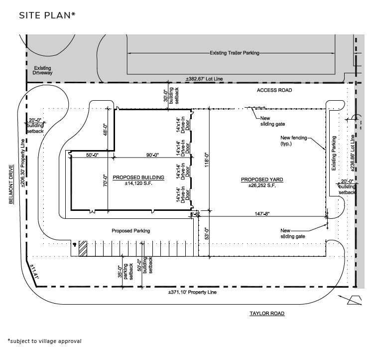 Taylor Rd, Romeoville, IL for lease Building Photo- Image 1 of 2