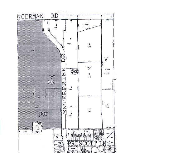2245 Enterprise Dr, Westchester, IL for lease - Plat Map - Image 3 of 6