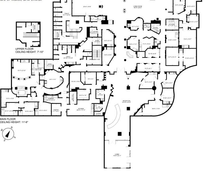 999 Canada Pl, Vancouver, BC for lease Floor Plan- Image 1 of 2