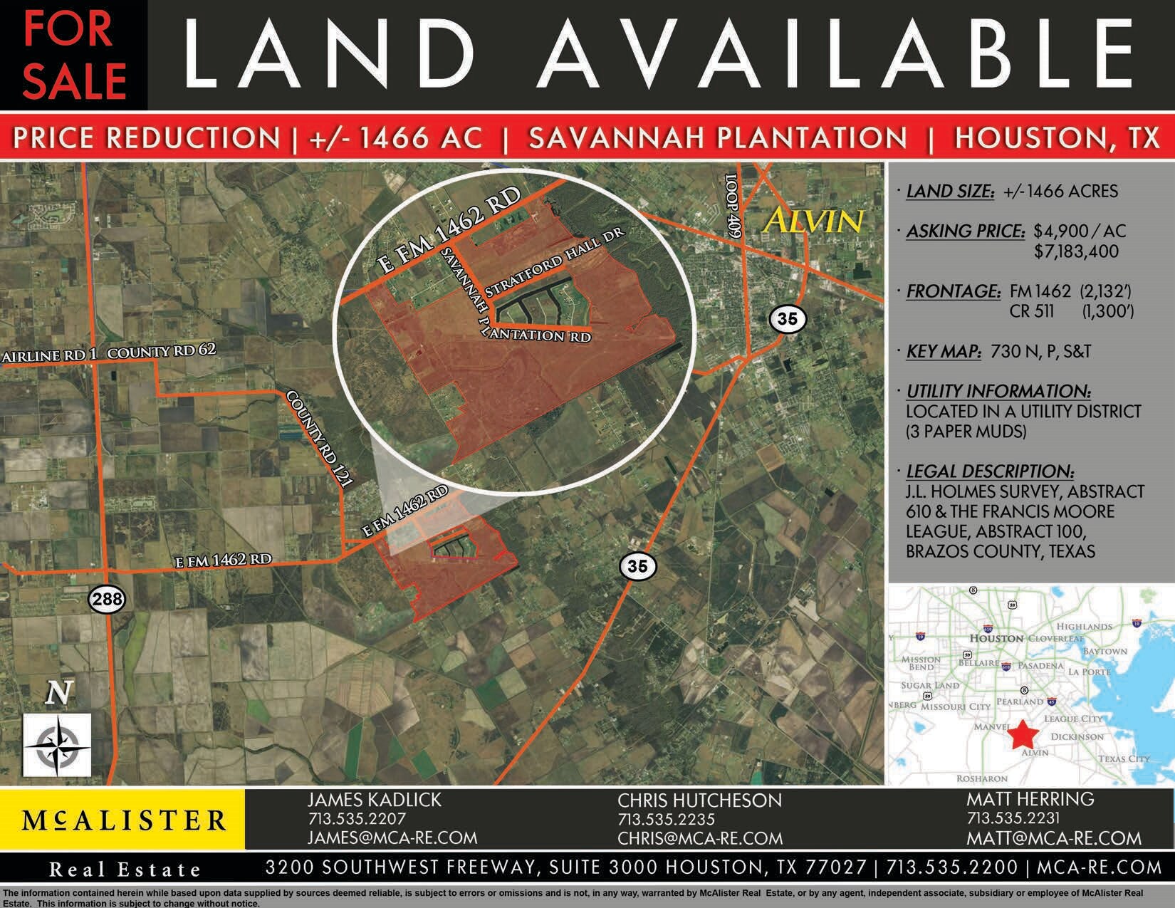 FM 1462, Alvin, TX for sale Building Photo- Image 1 of 1