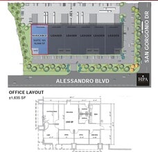 1900 Alessandro Blvd, Riverside, CA for lease Floor Plan- Image 1 of 1