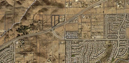 State Highway 74, Lake Elsinore, CA - aerial  map view - Image1