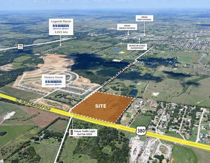 NEC Thomas J Egan Rd & US 380, Denton, TX for sale - Building Photo - Image 2 of 4