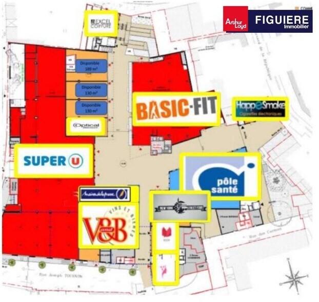 Retail in Istres for lease - Site Plan - Image 2 of 5