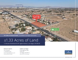 More details for S. Decatur Boulevard, Las Vegas, NV - Land for Sale