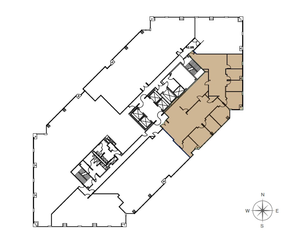 501 W broadway, San Diego, CA for lease Floor Plan- Image 1 of 1
