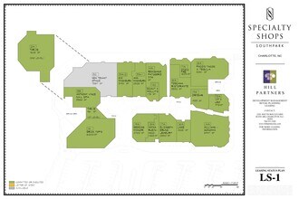 6401 Carnegie Blvd, Charlotte, NC for lease Site Plan- Image 1 of 1