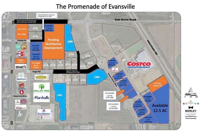 1501 N Burkhardt Rd, Evansville, IN for sale - Site Plan - Image 2 of 2