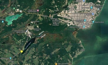 4 Mile Lagoon, Corozal, Zz - AERIAL  map view - Image1