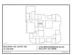 3100 Breckinridge Blvd, Duluth, GA for lease Site Plan- Image 1 of 1