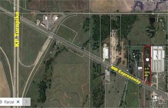 9201 NW Expressway, Yukon, OK - AERIAL  map view