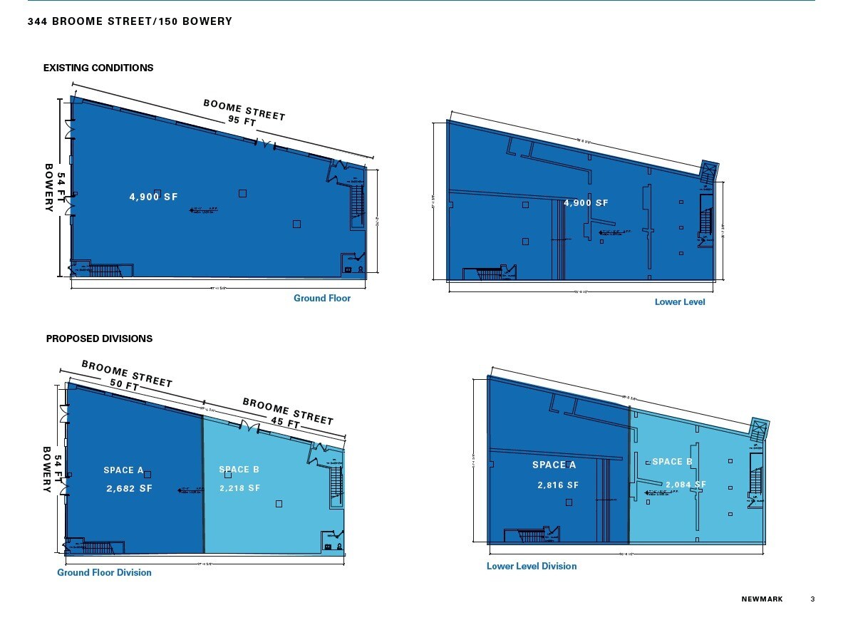 150-154 Bowery, New York, NY for lease Floor Plan- Image 1 of 1