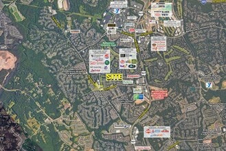 15025 Lancaster Hwy, Charlotte, NC - AERIAL map view - Image1