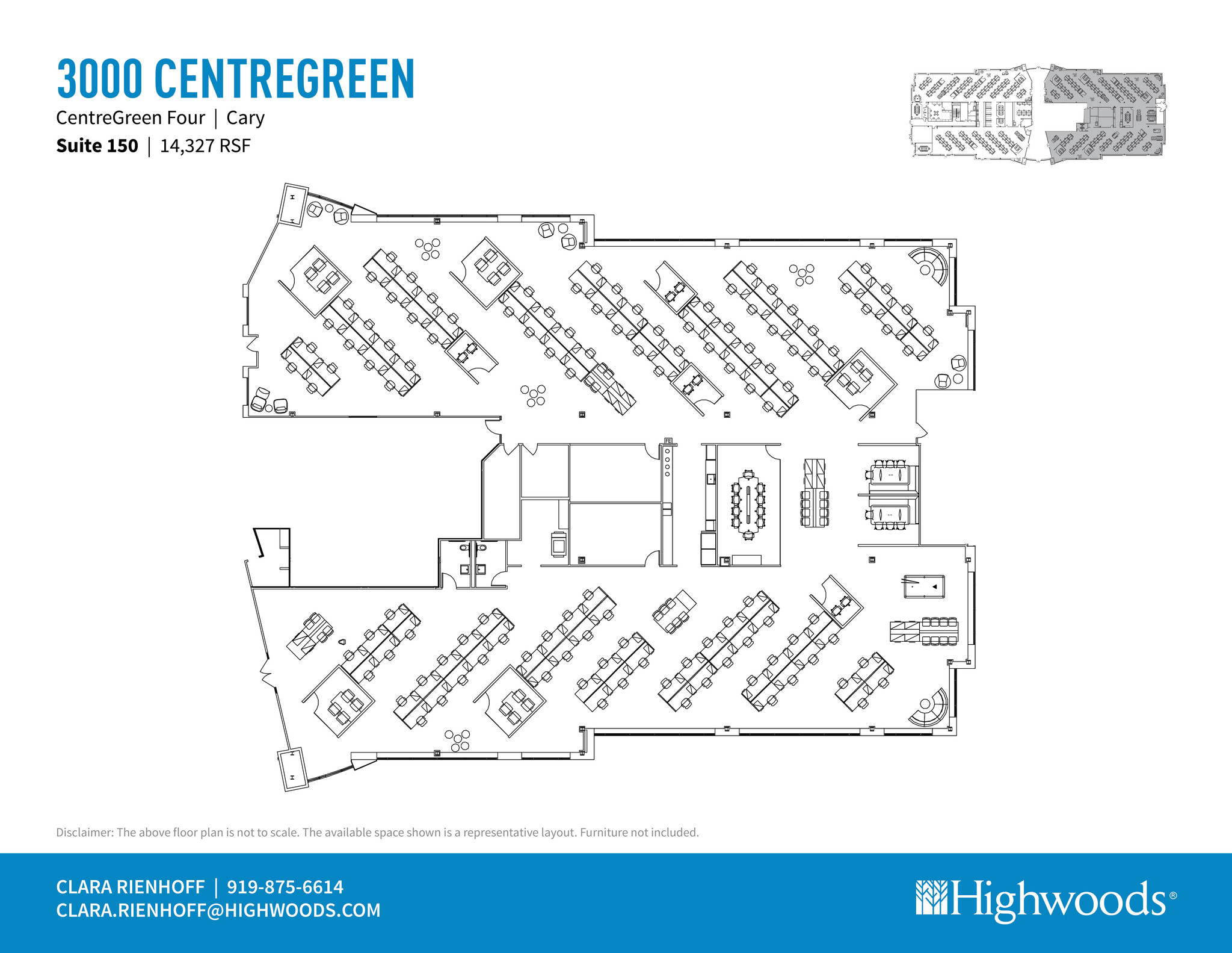 2000 CentreGreen Way, Cary, NC for lease Floor Plan- Image 1 of 1