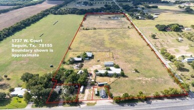 TBD W Court St, Seguin, TX - AERIAL  map view - Image1