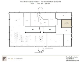 135-175 Froehlich Farm Blvd, Woodbury, NY for lease Floor Plan- Image 1 of 1