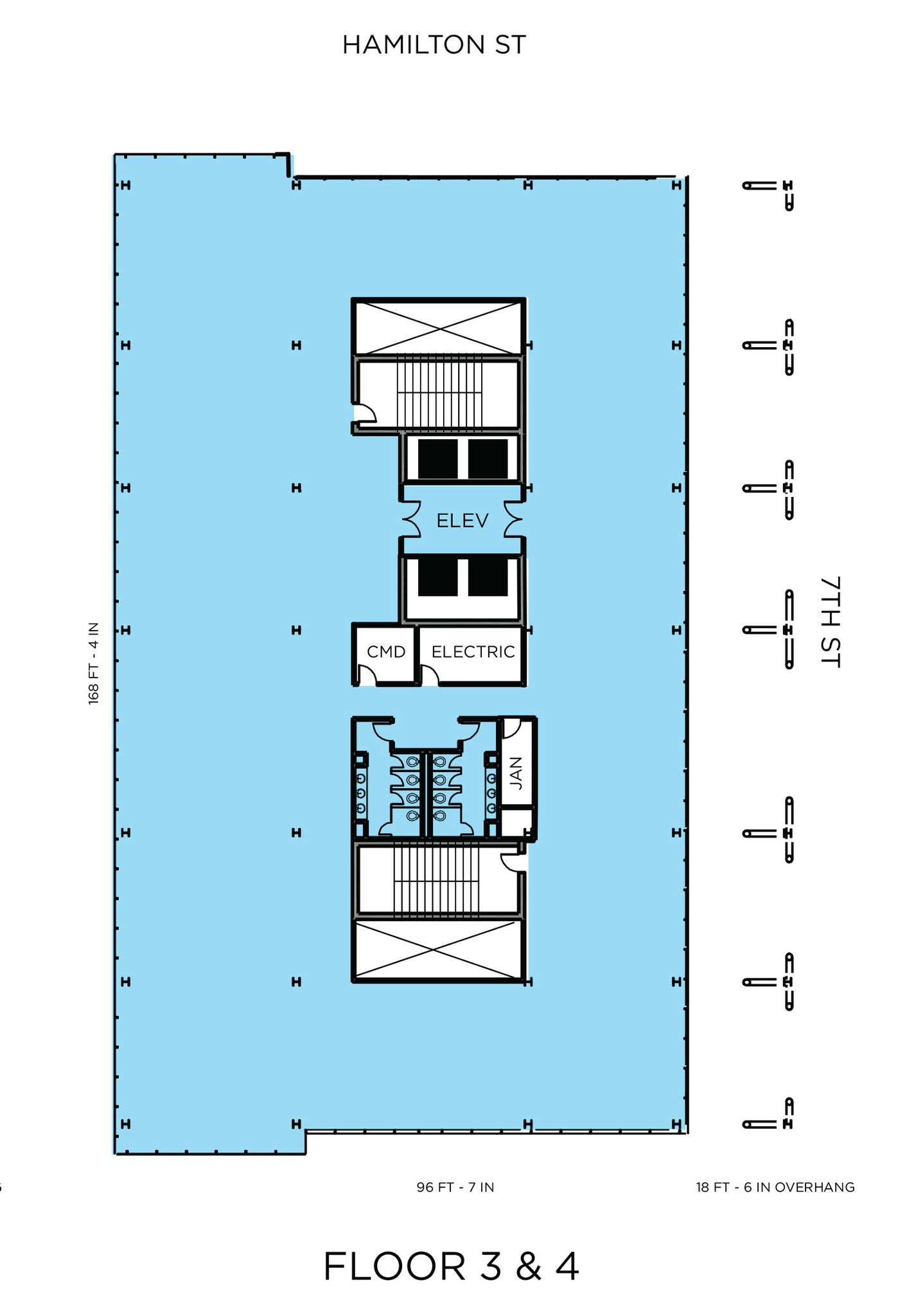 700 Hamilton St, Allentown, PA for lease Floor Plan- Image 1 of 1