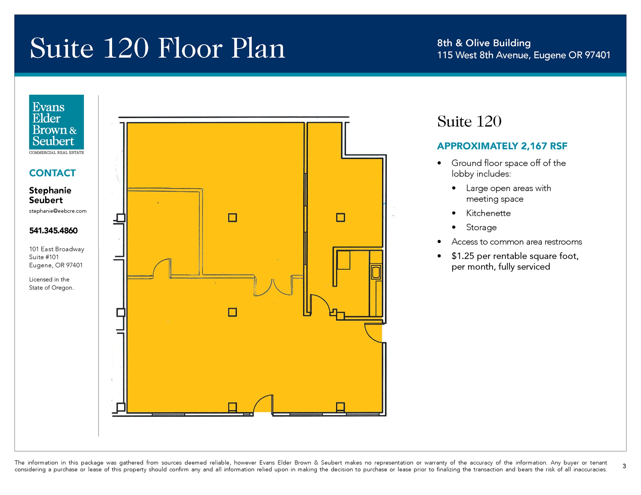 115 W 8th Ave, Eugene, OR for lease Interior Photo- Image 1 of 1