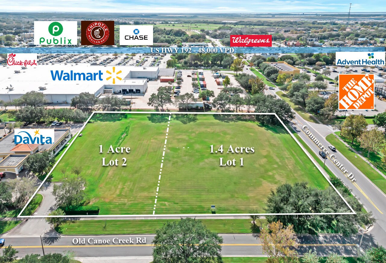 0 Commerce Center, Saint Cloud, FL for sale Aerial- Image 1 of 1