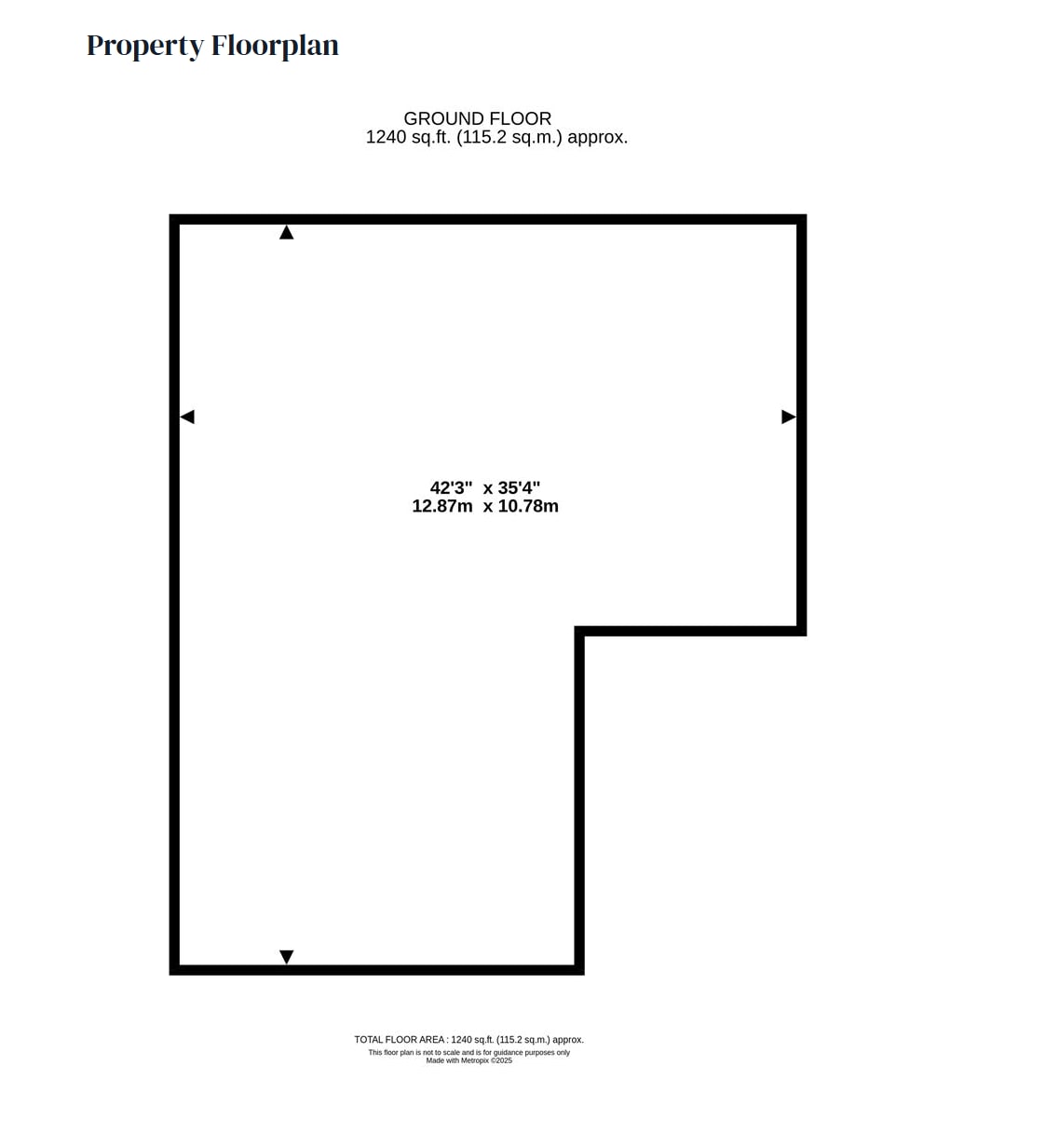72 High St, Evesham for lease Floor Plan- Image 1 of 1