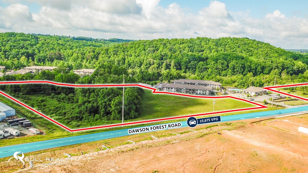 Corner of Dawson Forest Rd & Parker Forest Rd, Dawsonville, GA for sale - Building Photo - Image 2 of 7