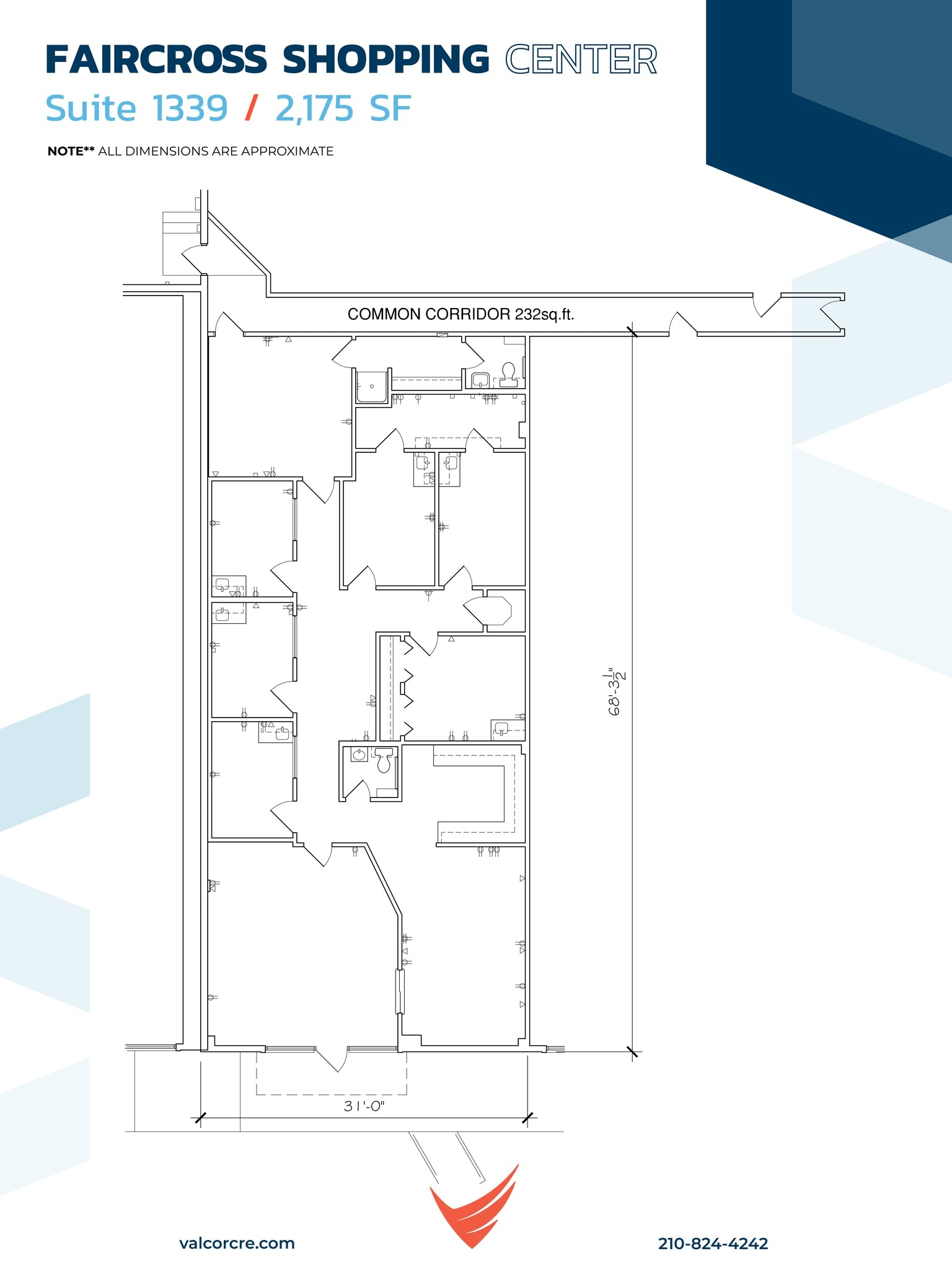 1327-1351 Fair Ave, San Antonio, TX for lease Site Plan- Image 1 of 1