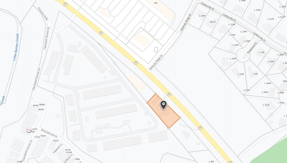 12405 W Highway 71, Bee Cave, TX for lease - Plat Map - Image 2 of 6