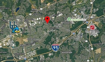 2860 Ogletown Rd, Newark, DE - Aerial  map view