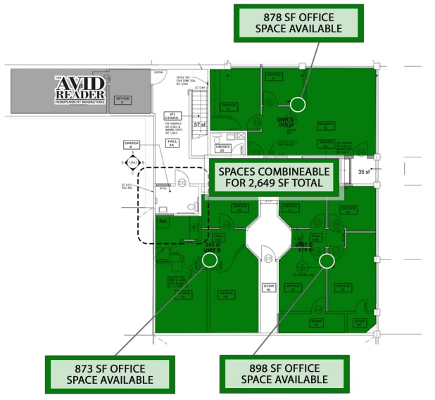 203 F St, Davis, CA for lease Floor Plan- Image 1 of 4
